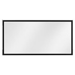 Slim Frame Panel black or satin aluminum