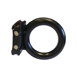 Magnet Ring Black Plastic