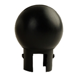 Ball Top for 2.5" Diameter Plastic Stanchions