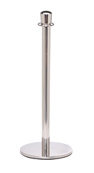Elegance Crown Top Stanchion with Flat Base