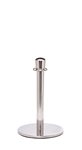 Elegance Mini Crown Top Stanchion with Flat Base