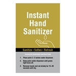 Instant Hand Sanitizer Sign