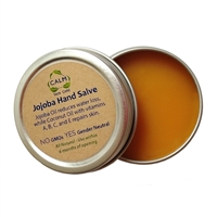 CALM Natural Eco Friendly Skin Care Jojoba Hand Salve Lotion