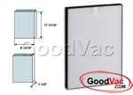 GoodVac HEPA Filter made to fit Sharp FZ-C100HFU / KC-850U
