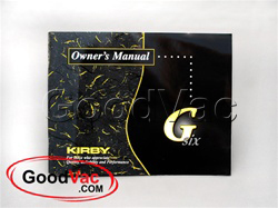 Kirby Gsix manual