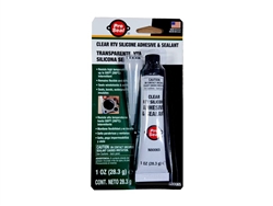 Clear RTV Silicone Adhesive (1 oz Tube)