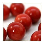 14mm Opal/Solid Red Marbles 1 lb Approximately 120 Marbles