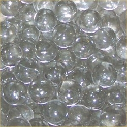 14mm Clear Custom Southpaw 7-25 lb boxes Apx. 21,000 Marbles