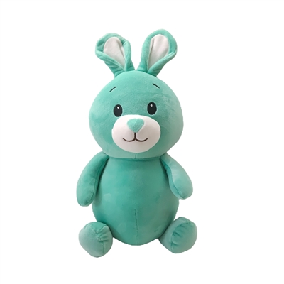 13" PASTEL SITTING SMOOCHY BUNNY (1)