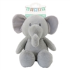 20" ELEPHANT CUDDLE BABY WITH RATTLE