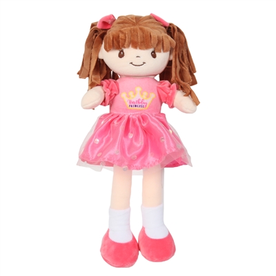 14" PINK BIRTHDAY PRINCESS DOLL