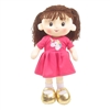 16" SWEET CAKES LAURA DOLL HOT PINK