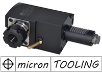 VDI 30, Angular Tool Holder, Sauter DIN 5480 Coupling, With Internal Cooling, Inverted Rotation - Right/85, ER25