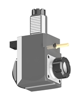 VDI 40, Angular Tool Holder, TOEM Coupling, With Internal Cooling, Inverted Rotation - Right/71, ER32