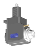 VDI 50, Angular Tool Holder, Duplomatic DIN 1809 Coupling, With Internal Cooling, Same Rotation - Right, ER32