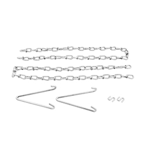 24" High Bay Chain Hanging Kit w/ V-Clips