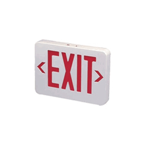 LED Red EXIT Sign with Battery Backup