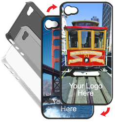 3D Lenticular iPhone Case San Fransisco Golden Gate Bridge and Trolley Lantor Ltd