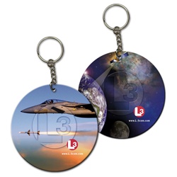 Lenticular foam key chain with custom design Print