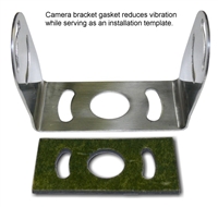 RVSB004 - STAINLESS STEEL CAMERA BRACKET WITH RUBBER GASKET