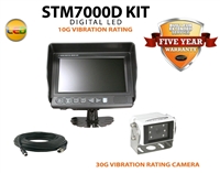 COMMERCIAL DUTY 7" REAR VIEW BACK UP CAMERA KIT