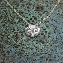 Baptism Seashell Necklace