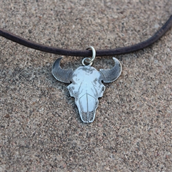 Buffalo Skull Pendant