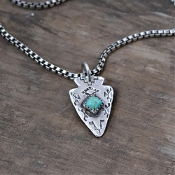 Men's Arrowhead Necklace