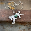 "KICK" Donkey Pendant