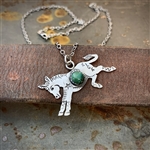 "KICK" Donkey Pendant