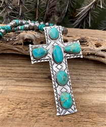 Turquoise Cross