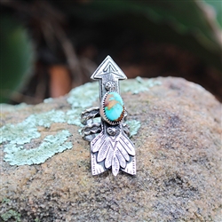 Turquoise Arrow Ring