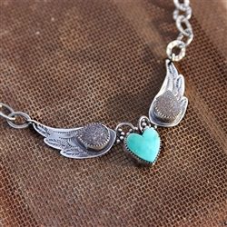 Flying Heart Necklace