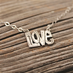 Let it Be Love Necklace