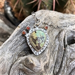 Prickly Pear Cactus Pendant