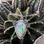 Prickly Pear Cactus with Sterling Blossoms