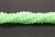 Bead, Crystal, 3MM X 4MM, Faceted Rondelle, Light Green Pastel