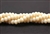 Bead, Crystal, 3MM X 4MM, Faceted Rondelle, Ivory