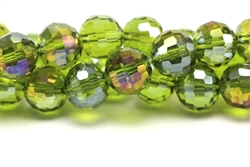 10MM Faceted Round Crystal