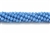 Bead, Crystal, 3MM X 4MM, Rondelle, Dark Caribbean Blue