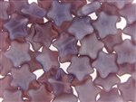 Czech Glass Stars / 11mm Lilac