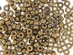 Czech Crow Beads / 4MM X 6MM Bronze