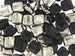 Black Czech Bead / 11MM X 11MM