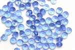 Bead, Czech, Rondelle, Glass, 7MM, Aqua Blue