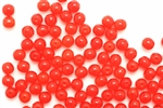 Bead, Czech, Round, Glass, 6MM, Red