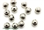 "Pewter Beads" / 8MM Round,Antique Silver