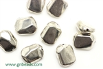 "Pewter" Beads / 13MM Nugget,Antique Silver