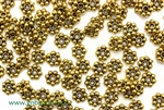 "Pewter" Beads / 5MM Daisy Spacer,Antique Gold