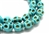 Gemstone Bead, "Turquoise" Magnesite, Skull, Blue, 15MM