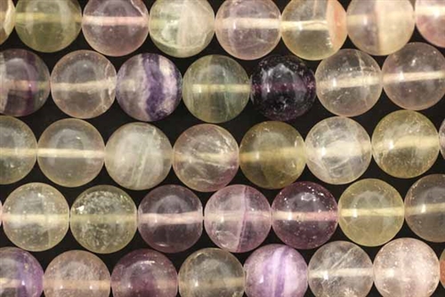 Gemstone Bead, Fluorite, Round, 10MM